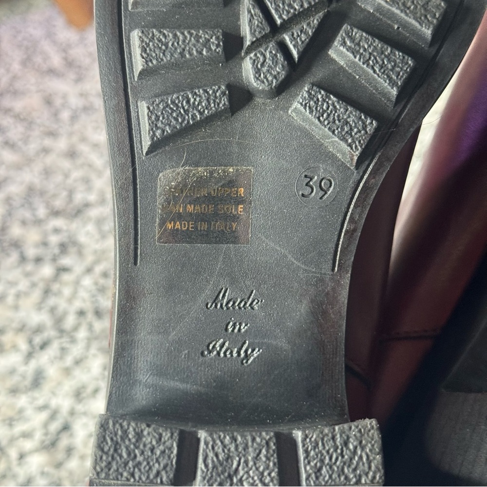 Emanuele Crasto | Women's Italian Leather Heeled Chelsea Boots Size EU 39 US 8.5 - Picture 11 of 15